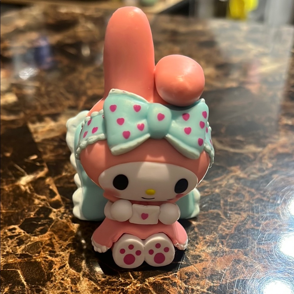 Cute Pink and Blue Bunny Toy
